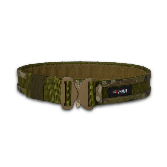 Ex Umbris Designs 2" Assault Belt - MultiCam/OD Green