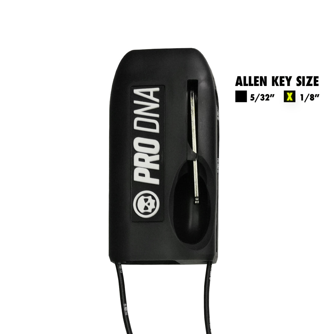 Infamous PRO DNA Set-Stop Barrel Cover in Black with 1/8-inch tool