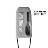 Infamous PRO DNA Set-Stop Barrel Cover in Gray with 5/32-inch tool