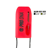 Infamous PRO DNA Set-Stop Barrel Cover in Red with 1/8-inch tool