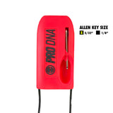 Infamous PRO DNA Set-Stop Barrel Cover in Red with 5/32-inch tool