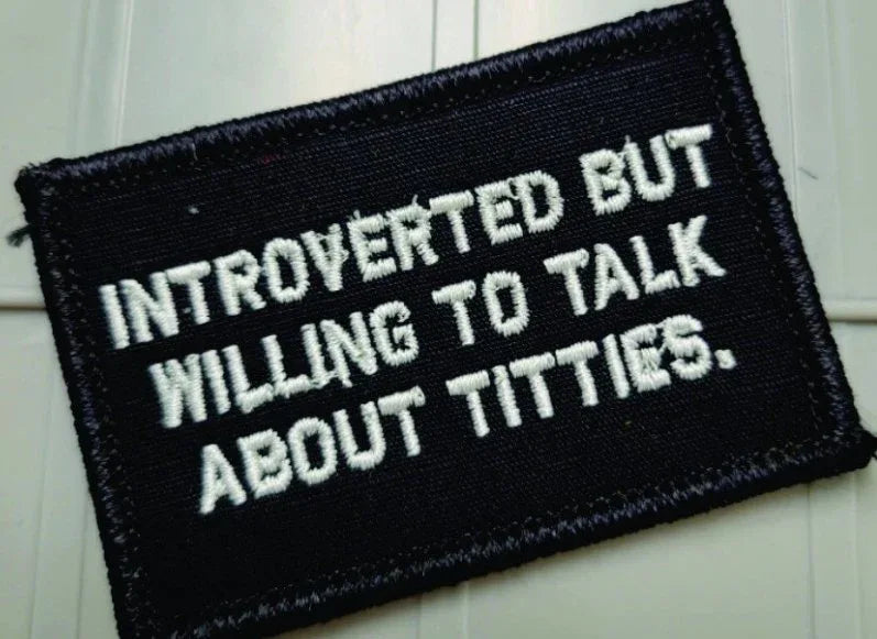 Tactical Gear Junkie Introverted 2x3 Patch