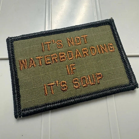 Tactical Gear Junkie Waterboarding Soup 2x3 Patch