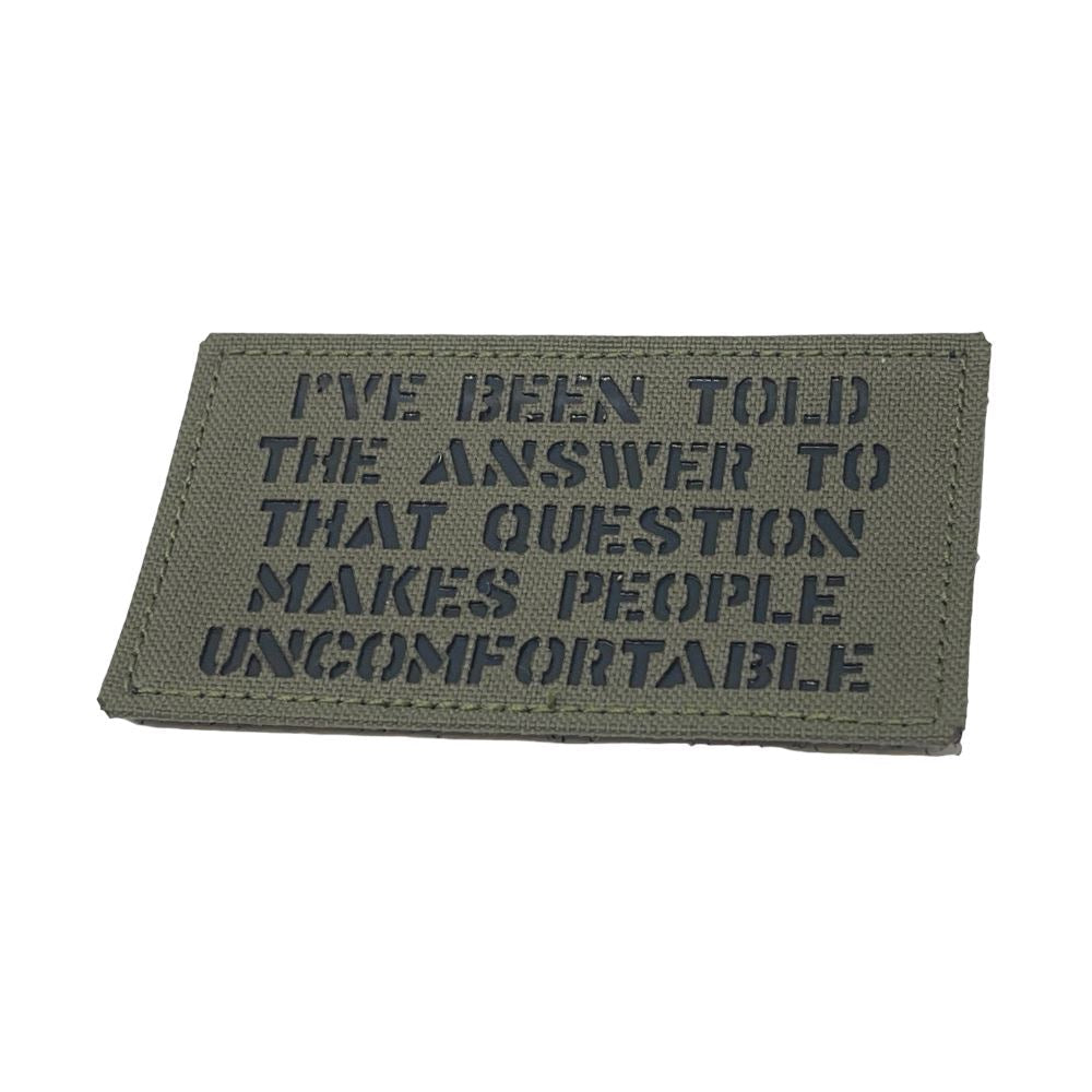 Patch Panel I've Been Told morale patch on loop panel
