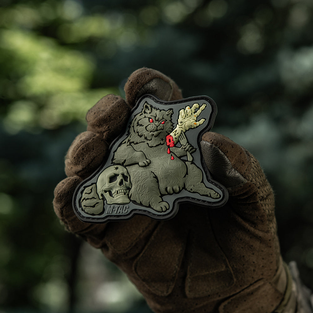 M-Tac Trench Cat PVC Morale Patch, alternate view 7