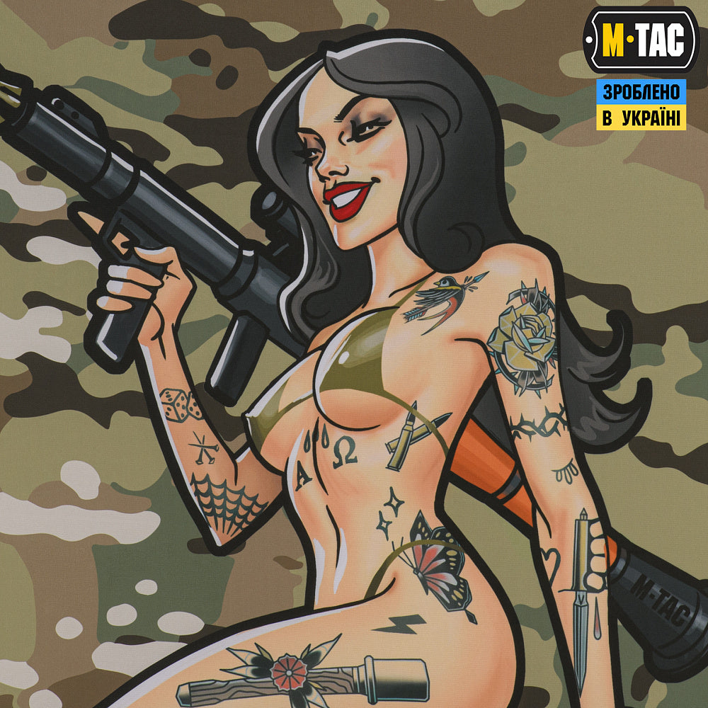 M-Tac Banner Tactical Girl RPG 35.4x51.2 Inches, alternate view 5