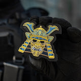 M-Tac Samurai Mask Embroidered Patch, alternate view 7