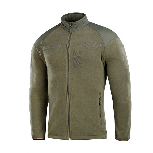 M-Tac Fleece Combat Jacket in Army Olive