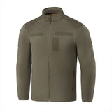 M-Tac Fleece Combat Jacket in Black, alternate view 22