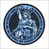 Tactical Gear Junkie Tactical Lady Liberty 3.5 Inch Patch, alternate view 2