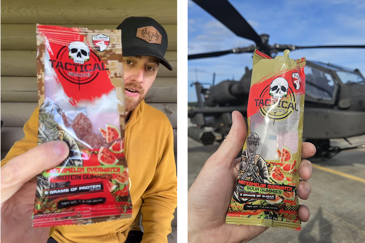 Tactical Snacks Strawberry Strike Gummy Candy