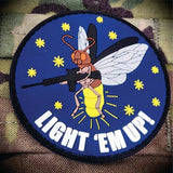 Light 'Em Up Firefly - 3" PVC Patch