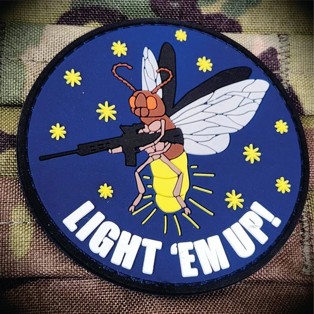 Light 'Em Up Firefly - 3" PVC Patch
