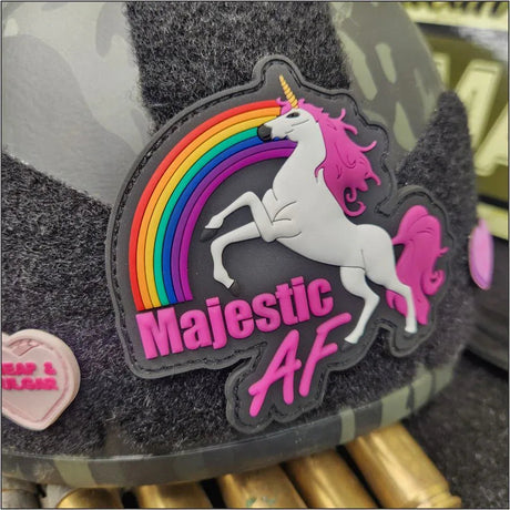 Majestic AF - 3.5 inch PVC Patch - Multiple Colors in Full Color