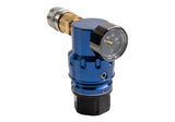 MechLabs FLO MAX regulator with on/off in blue
