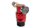 MechLabs FLO MAX regulator with on/off in red