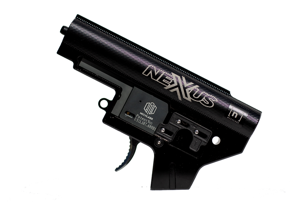 MechLabs NEXXUS SA Engine in black for airsoft HPA builds