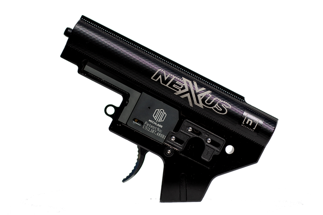 MechLabs NEXXUS SA Engine in black for airsoft HPA builds
