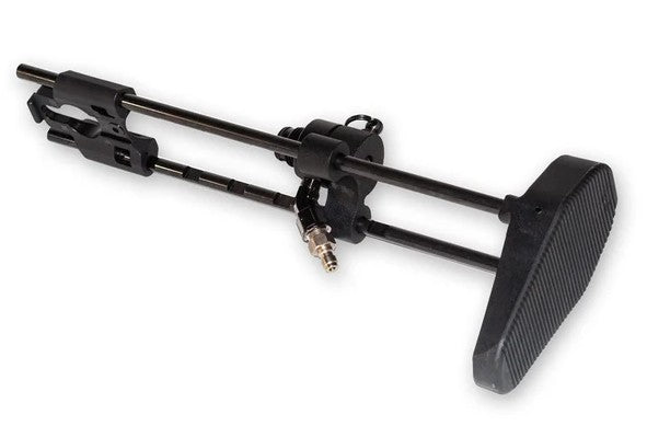 Milsig HCS stock components including mount, buttpad and airline fitting