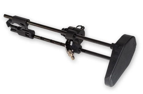 Milsig HCS stock components including mount, buttpad and airline fitting