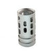 Side view of Milsig Marksman ProComp muzzle brake in Gray