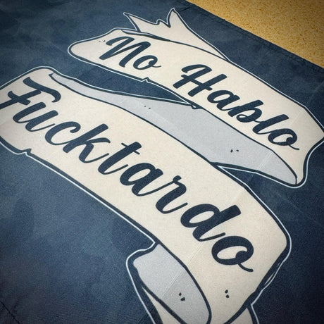 No Hablo Fucktardo - 12"x17.5" - Mini Wall Banner, alternate view 2