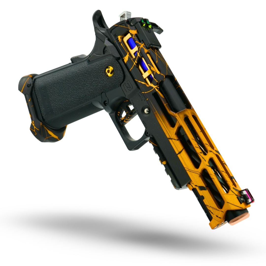 Project Fracture | Custom Anodized Tokyo Marui Hi-Capa 5.1 Pre-Build in Black, alternate view 8