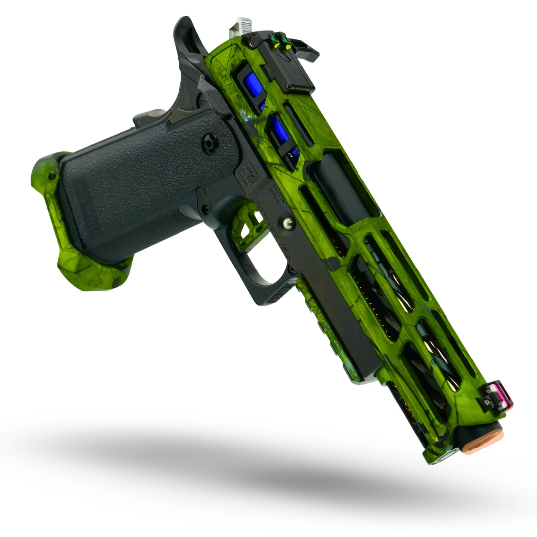 Project Fracture | Custom Anodized Tokyo Marui Hi-Capa 5.1 Pre-Build, alternate view 4