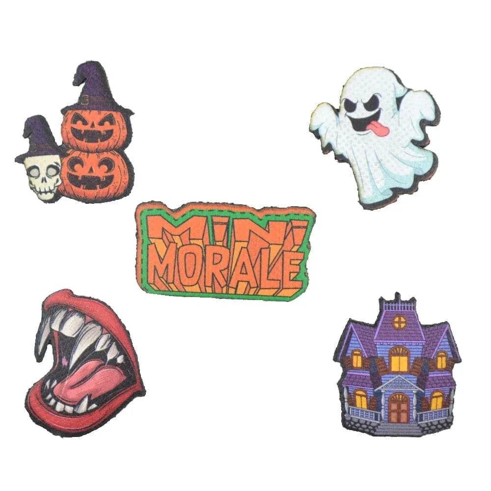 Tactical Gear Junkie Mini Morale Halloween Patch Pack 1, alternate view 2