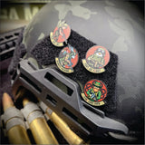 Tactical Gear Junkie Mini Morale 2024 Q1 Patch & Sticker Combo