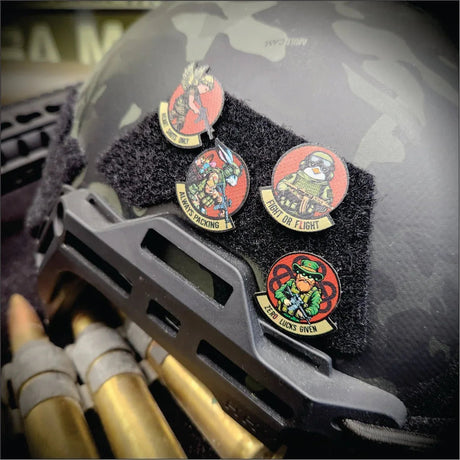 Tactical Gear Junkie Mini Morale 2024 Q1 Patch & Sticker Combo