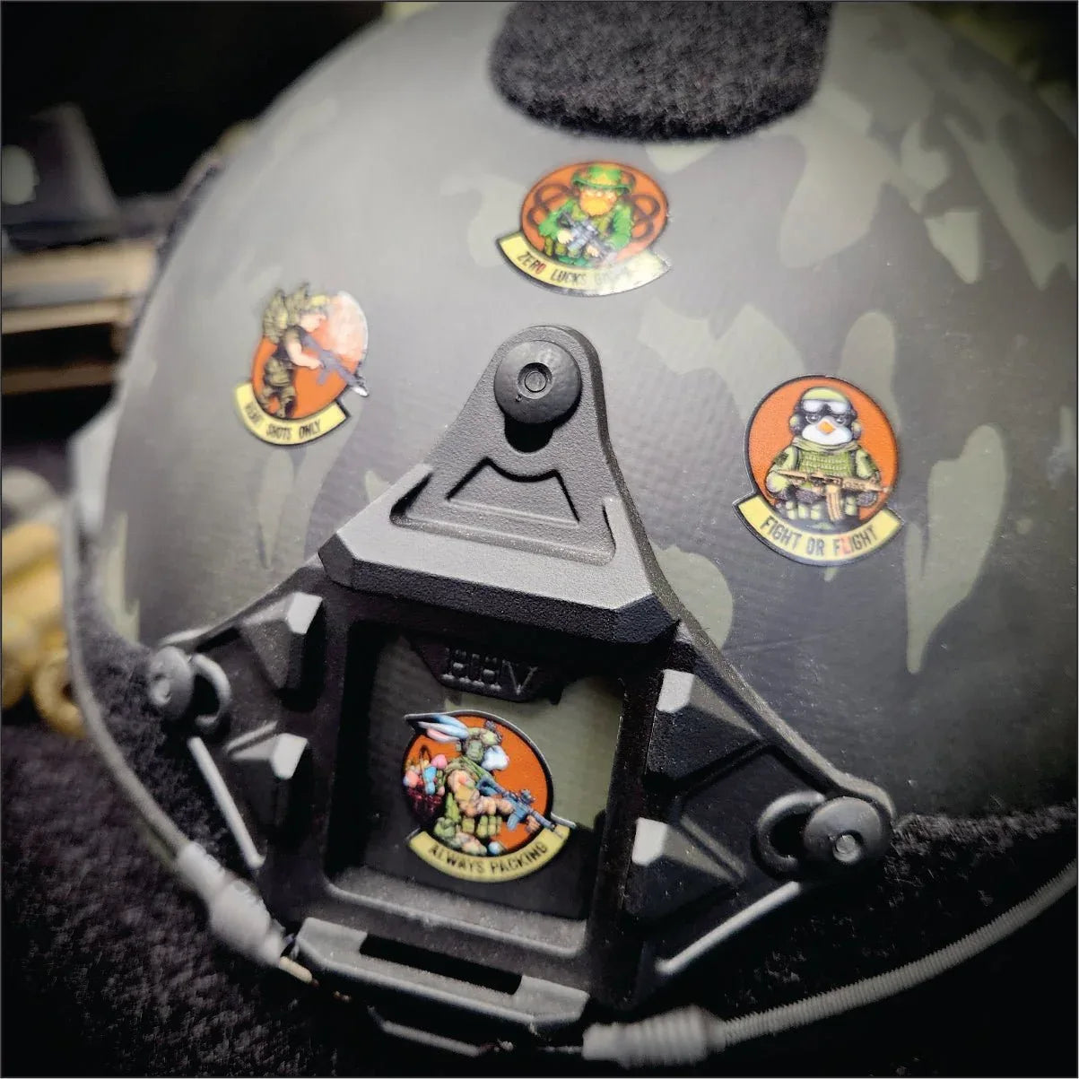 Tactical Gear Junkie Mini Morale 2024 Q1 Patch & Sticker Combo, alternate view 2