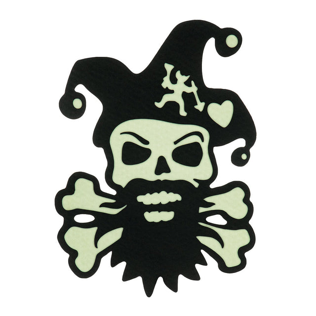 M-Tac Smile Glow-in-the-Dark Patch in Black