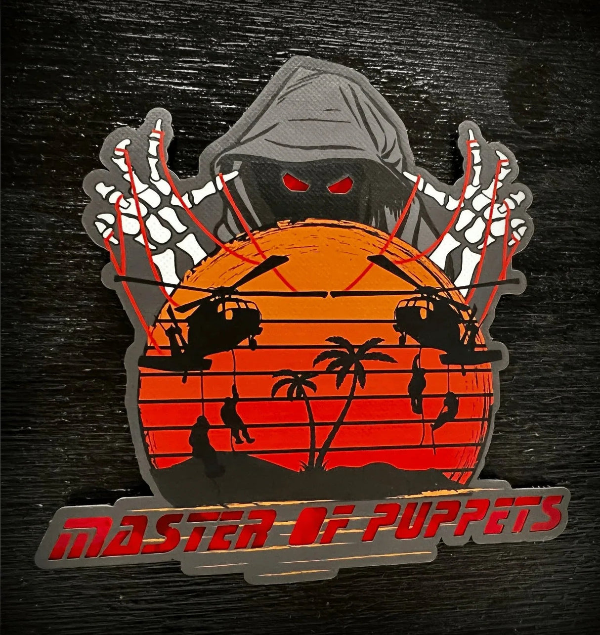 Tactical Gear Junkie Master Of Puppets Printed Vinyl Patch