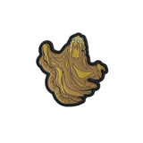 Patch Panel No Peace in Death PVC patch and sticker in Desert/Tan
