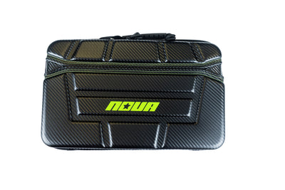 Hard Shell Marker Case - Carbon - Black With Green Liner - HR Tactical Innovations