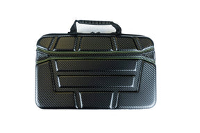 Hard Shell Marker Case - Carbon - Black With Green Liner