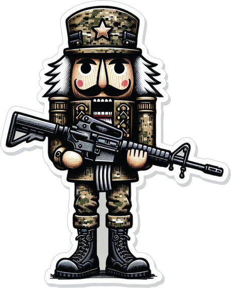 Tactical Gear Junkie Tactical Nutcracker 3 Inch Sticker