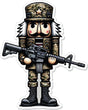 Tactical Gear Junkie Tactical Nutcracker 3 Inch Sticker