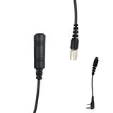 Radio Amplified Connector Cable & Radio Adapter for Headset: NATO/Military Wiring, Gentex, Ops-Core, OTTO, TEA, MSA -Kenwood TK & NEXEDGE (NX) 2-Pin, Baofeng, BTECH, Rugged Radios, Diga-Talk, TYT, AnyTone, Alinco, Relm/BK Radio, Quansheng, Wouxon, Retevis