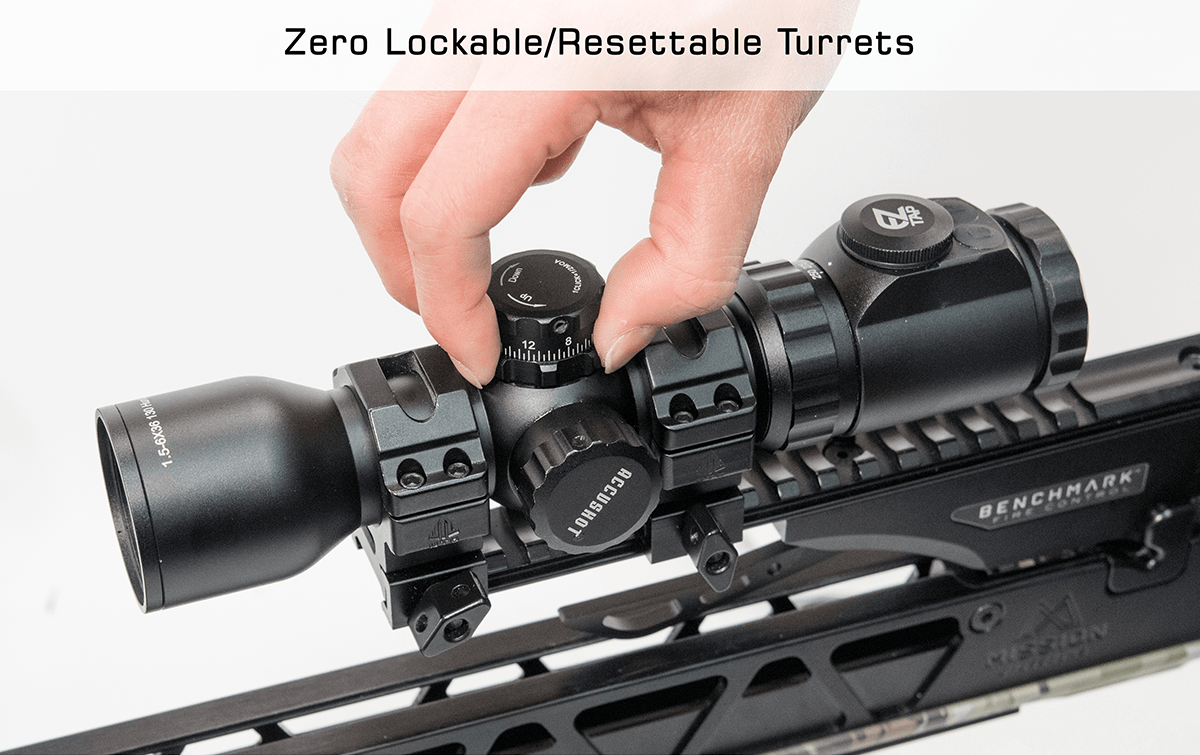 UTG OP3 1.5-6x36 Crossbow Scope with 130 Hunter BDC, alternate view 11