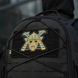 M-Tac Samurai Mask Embroidered Patch, alternate view 6