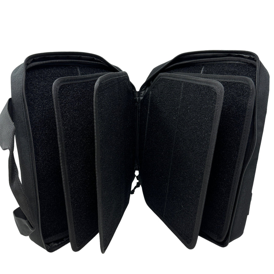 Zip Up Patch Bag - 5 Double Sided Pages - Multiple Colors - HR Tactical Innovations