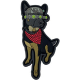 Patriot Pets Apollo Tactical Cattle Dog Patch + Sticker - Velcro Morale Patch