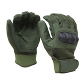 McGuire Gear Full Finger Hard Knuckle Glove in Coyote, alternate view 2