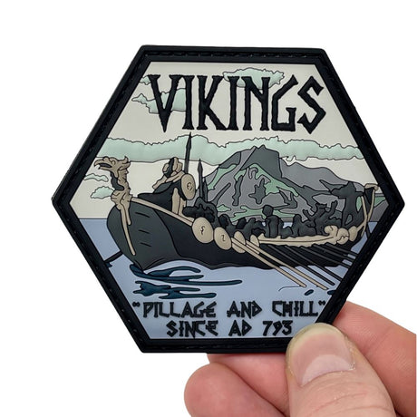 Patch Panel Pillage and Chill PVC Patch alternate view 2
