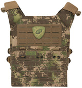Planet Eclipse LC Plate Carrier by Valken in HDE Camo, alternate view 2