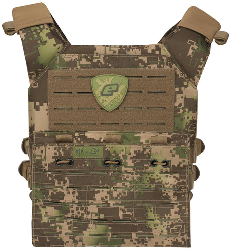 Planet Eclipse LC Plate Carrier by Valken in HDE Camo, alternate view 2
