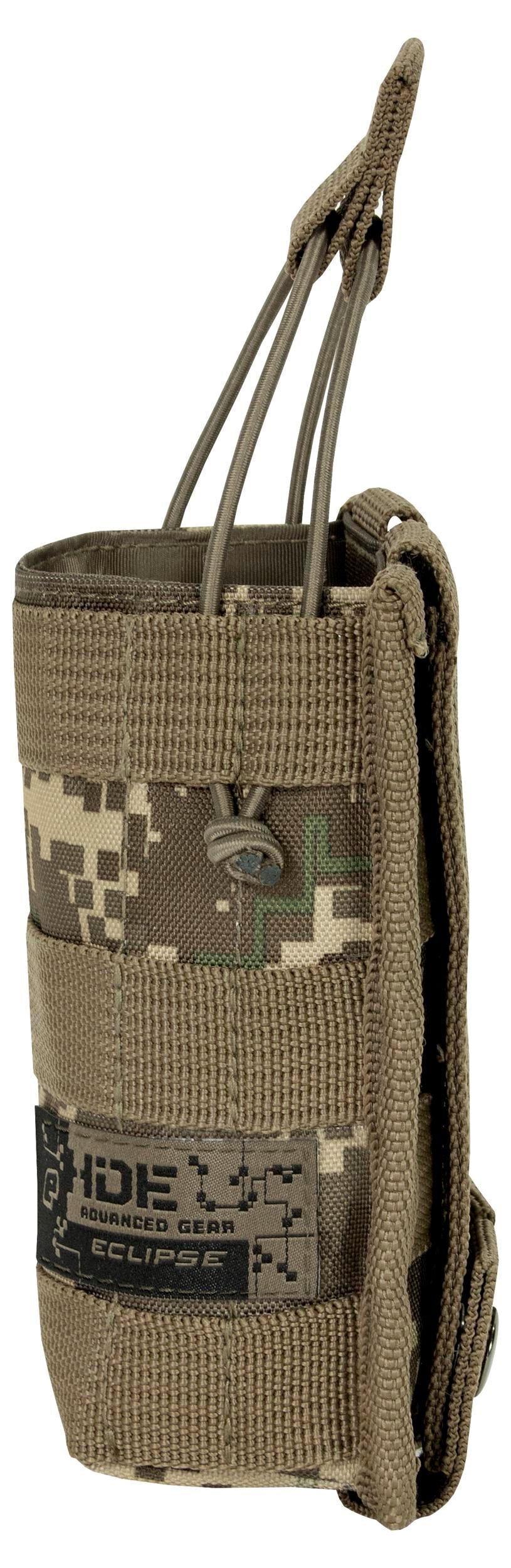 Planet Eclipse MOLLE Single Mag Pouch in HDE Camo, alternate view 3