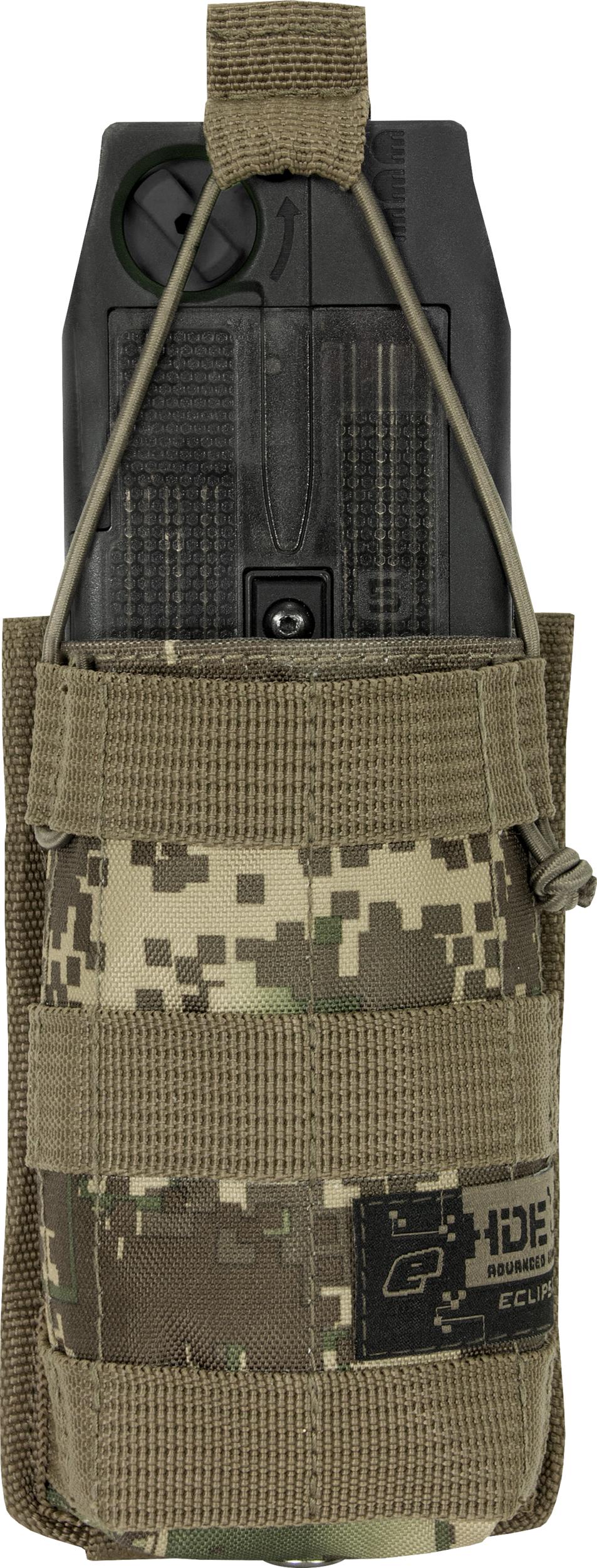 Planet Eclipse MOLLE Single Mag Pouch in HDE Camo, alternate view 4